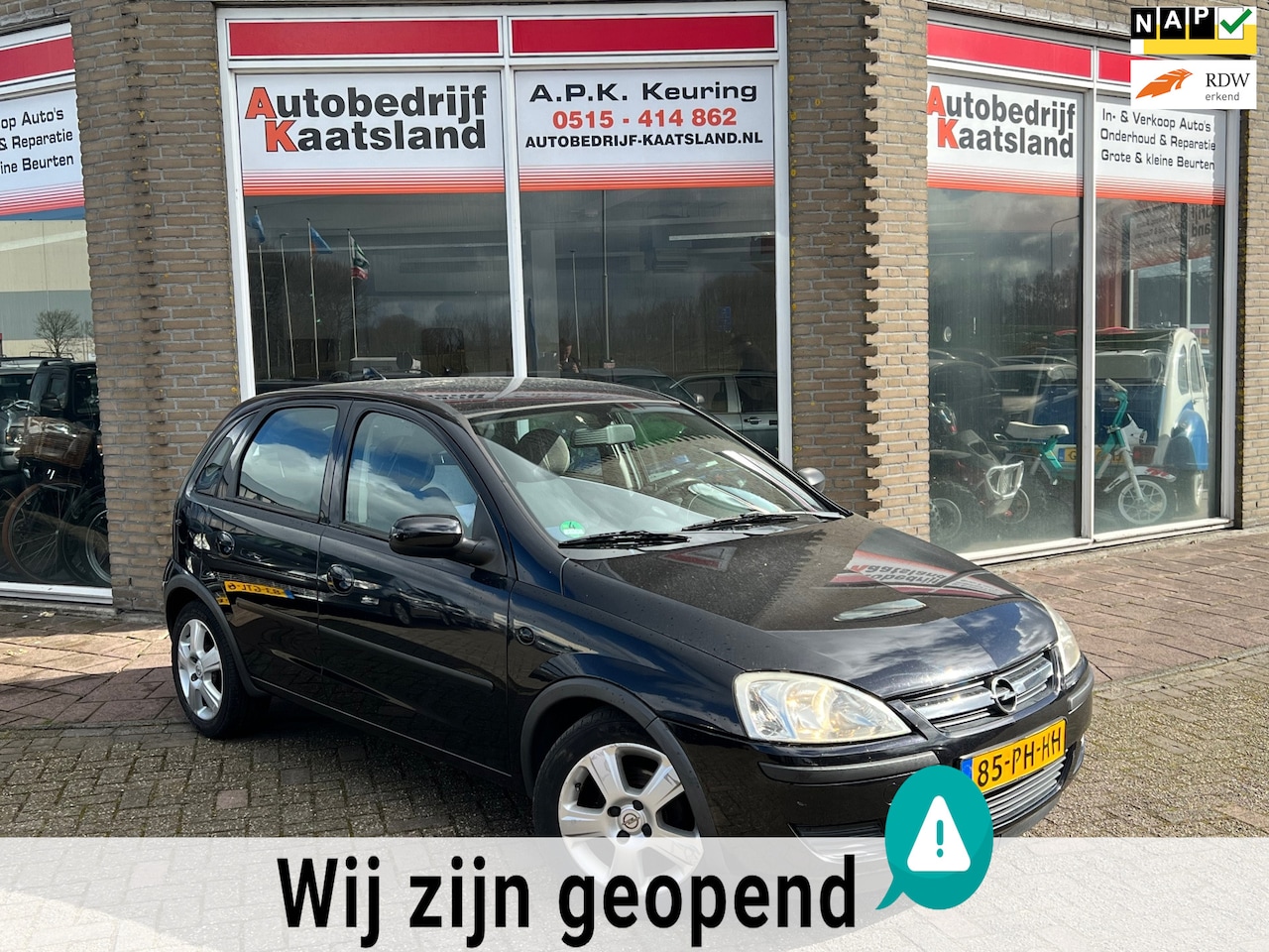 Opel Corsa - 1.2-16V Maxx 5 deurs - Koppaking niet 100% - airco - AutoWereld.nl