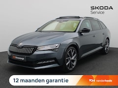 Skoda Superb Combi - 1.4 TSI iV Sportline Business 218PK DSG matrix led, trekhaak, 360gr. camera, schuif-kantel