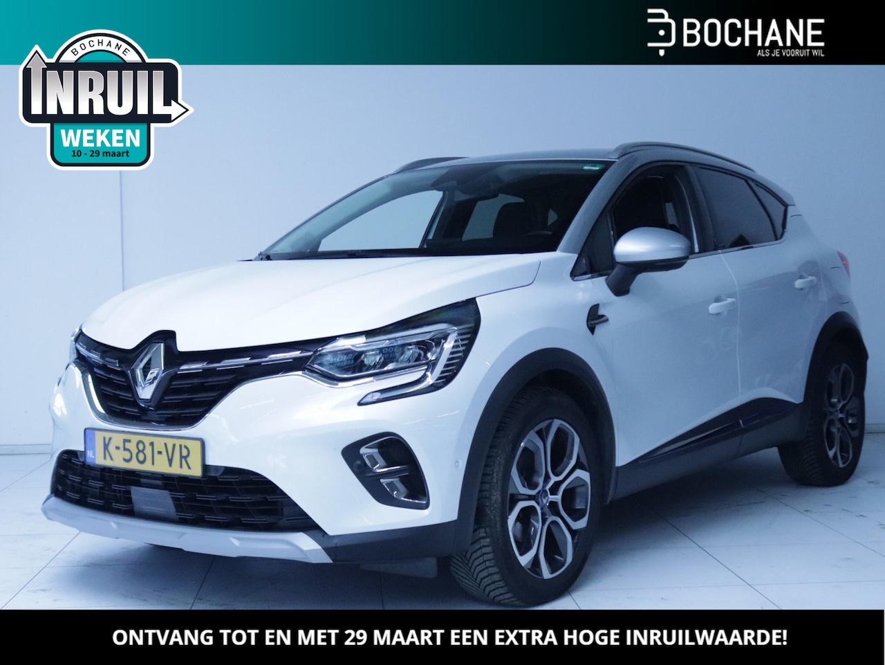 Renault Captur - 1.6 E-Tech Plug-in Hybrid 160 Edition One Clima/Navi/Trekhaak - AutoWereld.nl