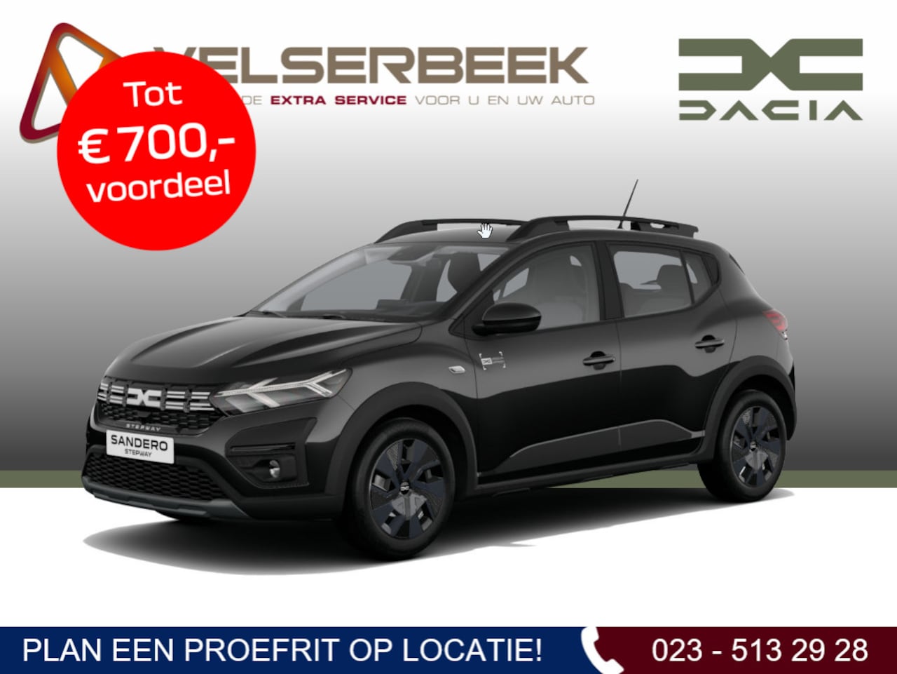 Dacia Sandero Stepway - 1.0 TCe 100 ECO-G Expression *Nu op voorraad* - AutoWereld.nl