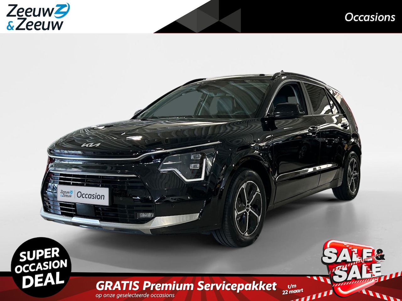 Kia Niro - 1.6 GDi Hybrid DynamicPlusLine | Navi | Apple Carplay/ Android Auto | Parkeersensoren Voor - AutoWereld.nl