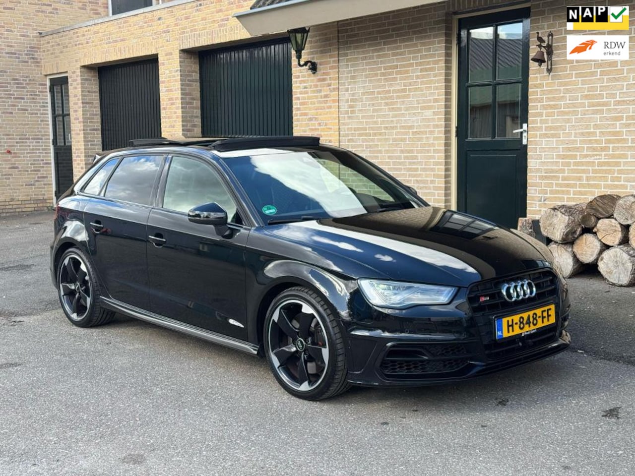 Audi A3 Sportback - 2.0 TFSI S3 quattro S-Line | ACC| KEYLESS - AutoWereld.nl