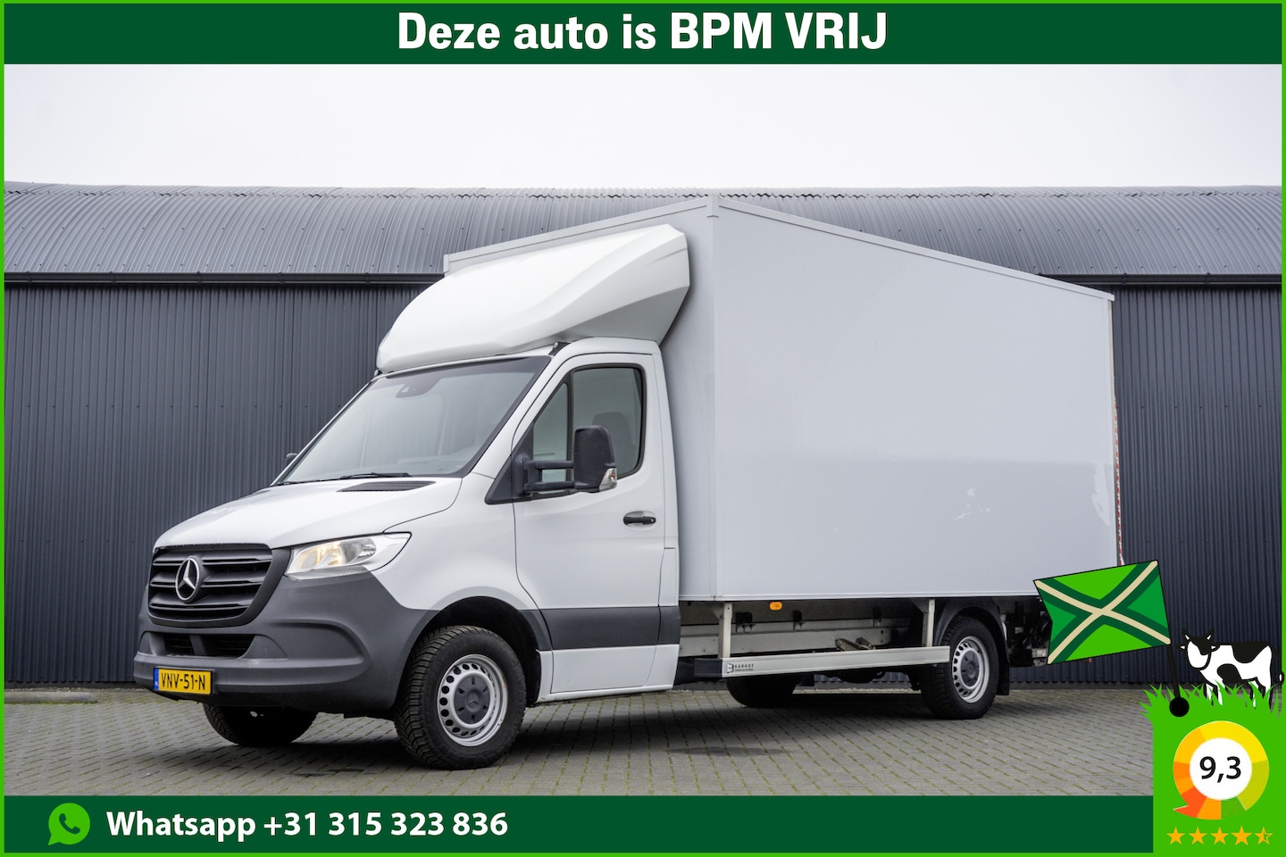 Mercedes-Benz Sprinter - 314 CDI Bakwagen met laadklep | Mbux | Euro 6 | Climate | Camera | Carplay - AutoWereld.nl