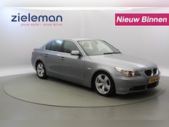 BMW 5-serie - 520i Sedan Executive - Leer, Navi, Cruise