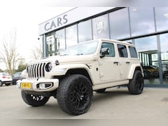 Jeep Wrangler - BRUTE 4XE 380 PK SAHARA / Sky One Touch cabrio dak /