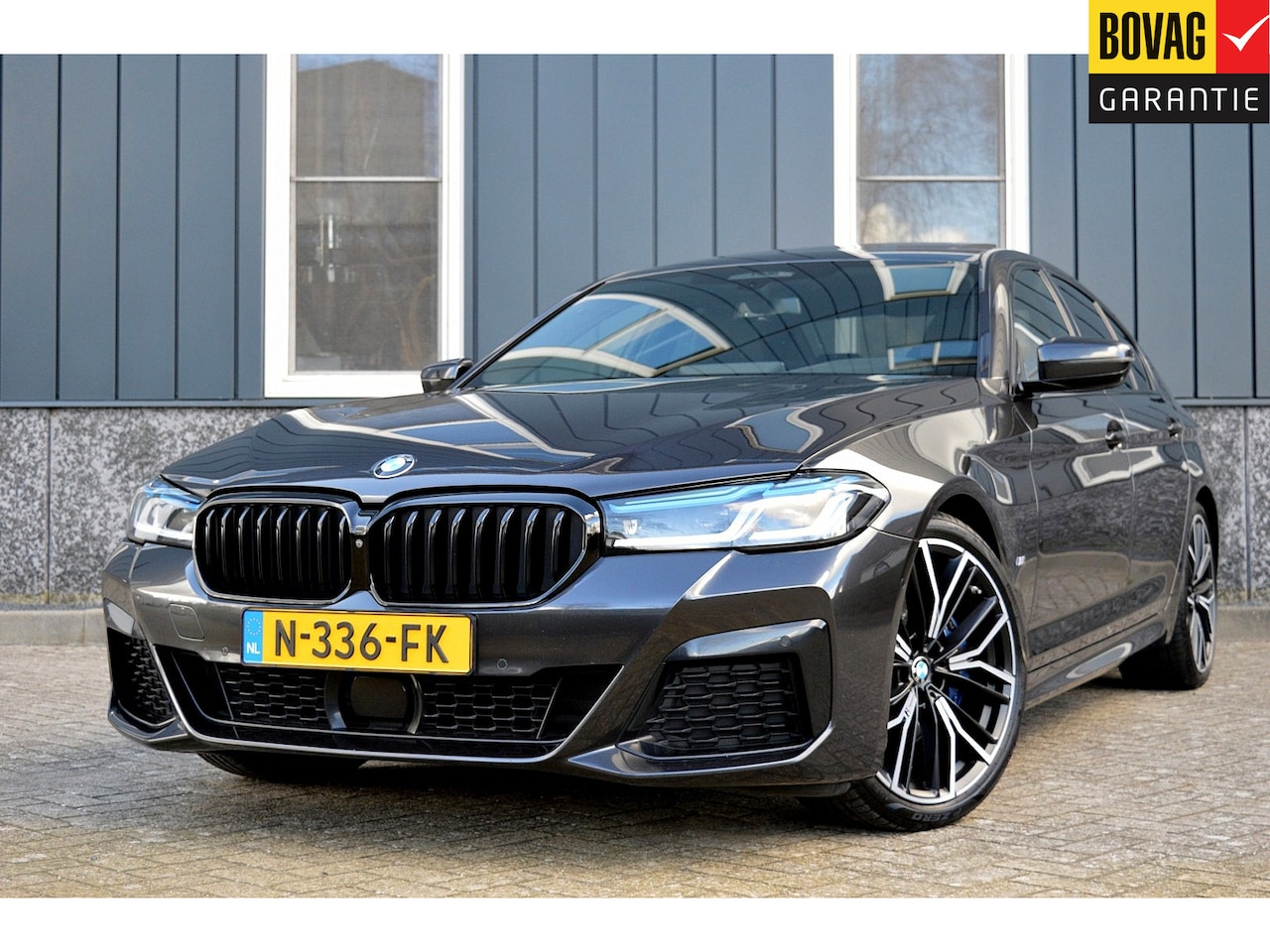 BMW 5-serie - 530i M-Sport High Executive Edition Rijklaarprijs-Garantie Schuifdak Laser Light Leder Hea - AutoWereld.nl