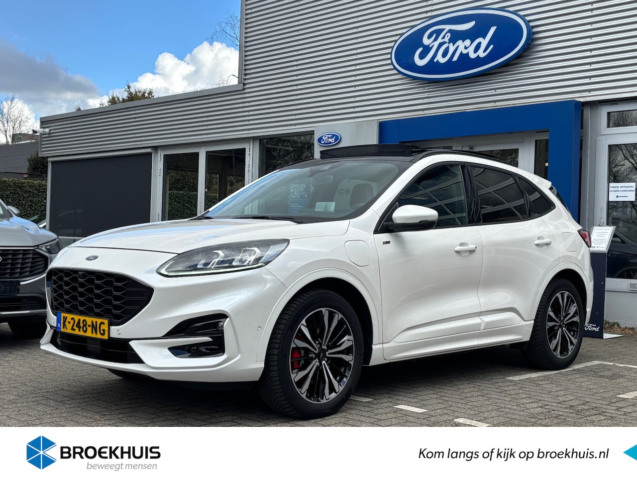 Ford Kuga - 2.5 PHEV ST-LINE X | 1E EIGENAAR! | ALLE OPTIES! | NL-AUTO! | PANODAK | LEDER | EL. TREKHA - AutoWereld.nl