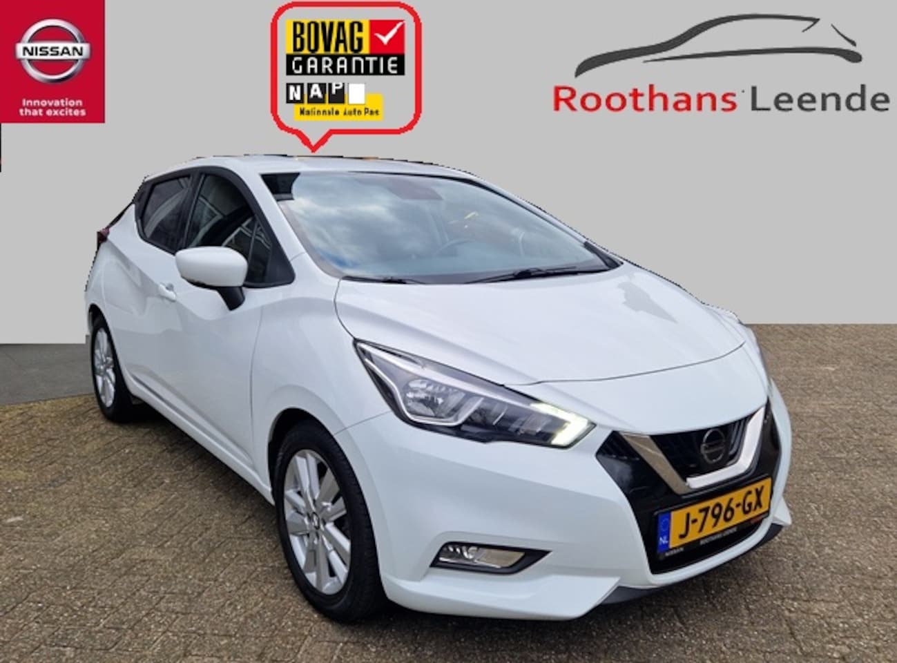 Nissan Micra - 1.0 100PK IG-Turbo N-Connecta - Android Auto & Apple CarPlay - AutoWereld.nl