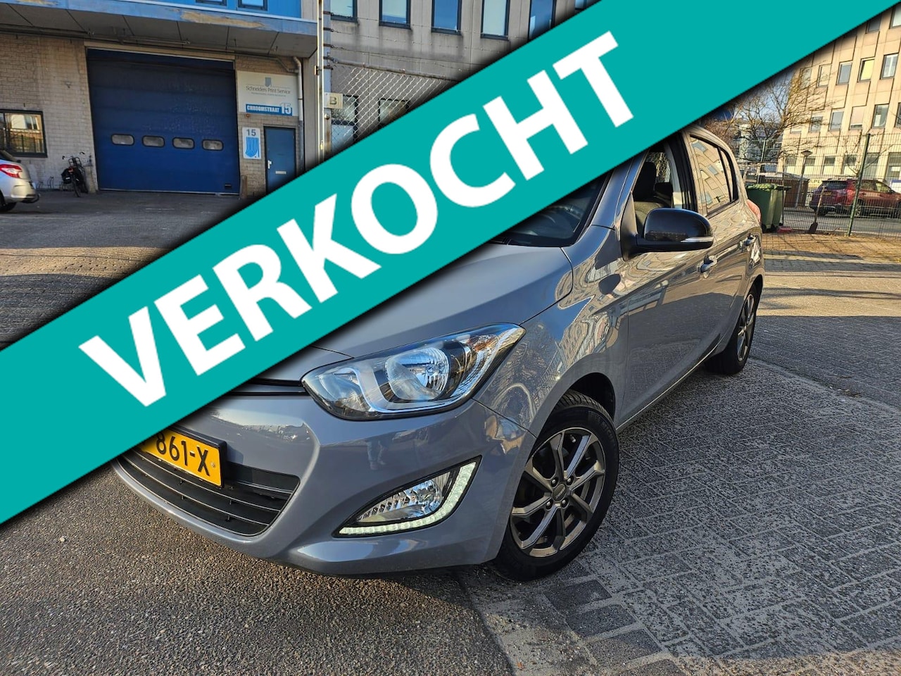 Hyundai i20 - 1.2 HP i-Motion Comfort* 81013 km origineel* Airco* 5drs* - AutoWereld.nl