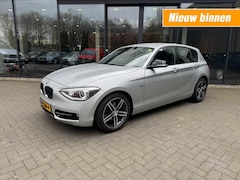 BMW 1-serie - 118I Sportline, Xenon, Leer, Memory, Lane Ass., NaviPro, Stoelverw,