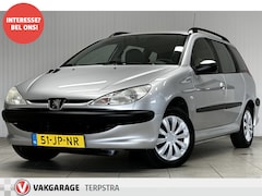 Peugeot 206 SW - 1.4 X-line/ 129.000 KM N.A.P/ Stuurbekr./ C.V./ Elek. Ramen/ Radio-CD/ Deelbare achterbank