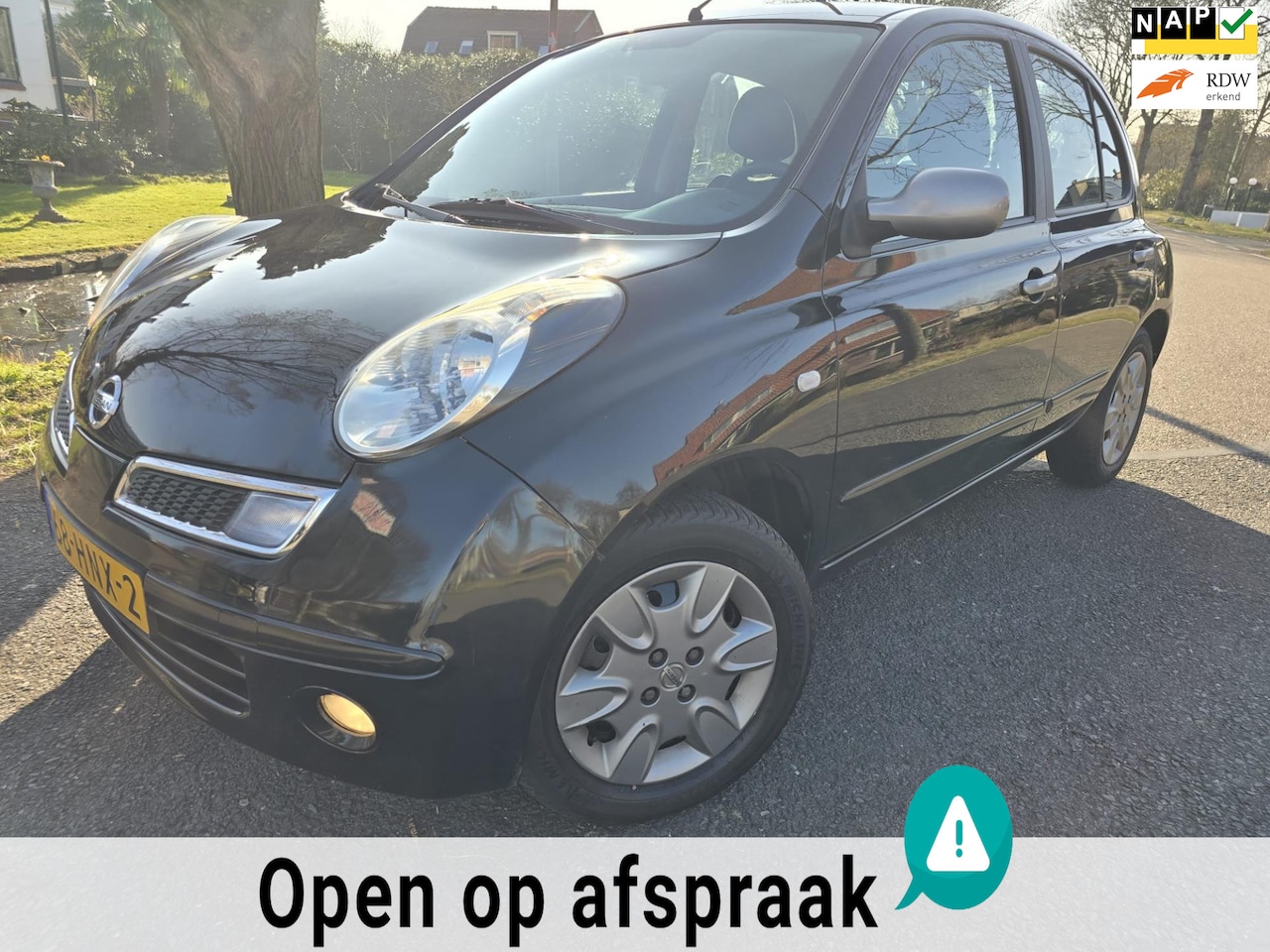 Nissan Micra - 1.2 Acenta/Airco/AUTOMAAT/5 drs/Apk 04-'26 - AutoWereld.nl