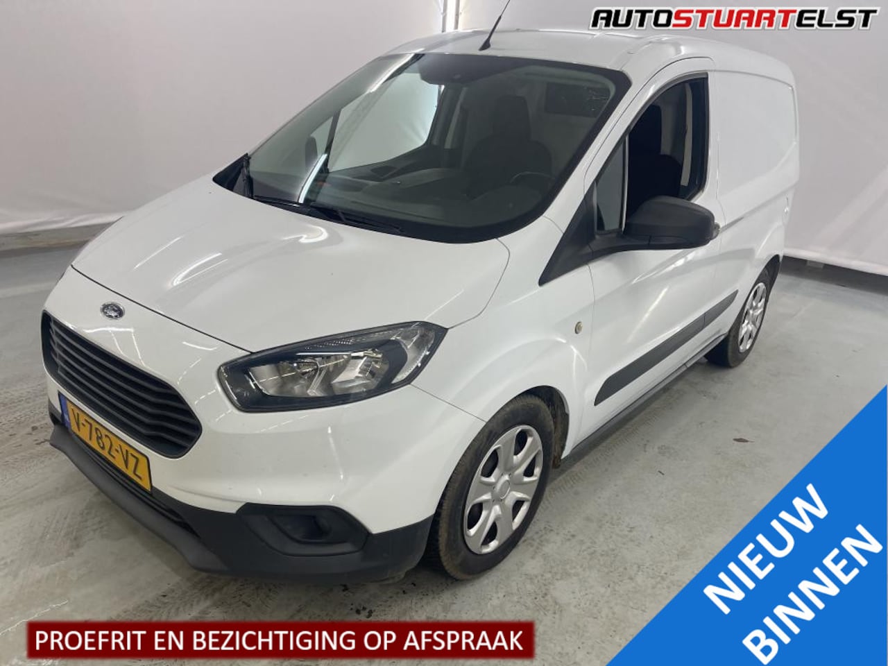 Ford Transit Courier - 1.5 TDCI Trend Navi | Stoelverwarming | Zijdeur | NAP | Airco | Sensoren Achter | Dealer O - AutoWereld.nl