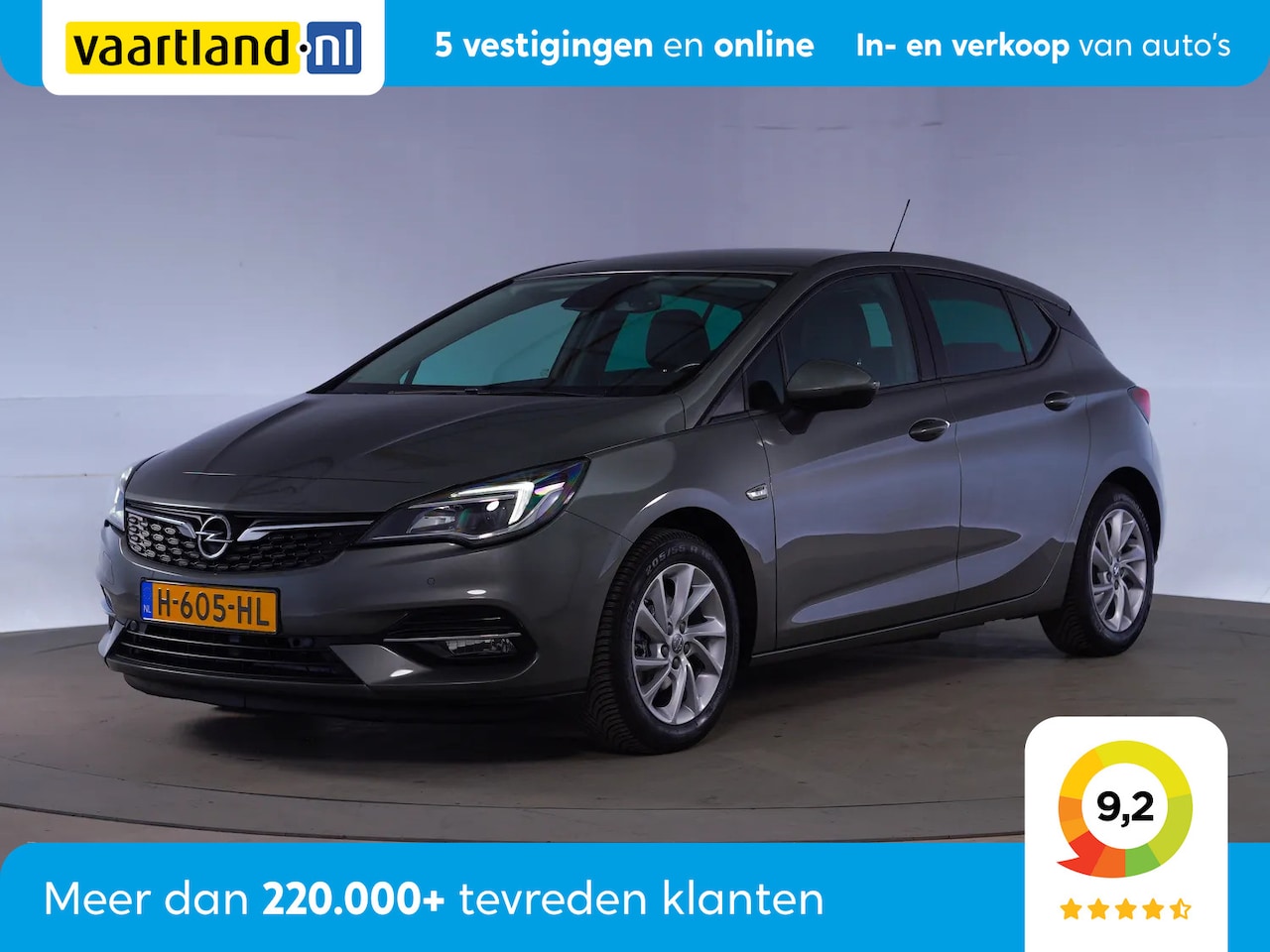 Opel Astra - 1.4 Turbo 145pk Innovation Aut. [ Navi Stoelverwarming PDC v+a ] - AutoWereld.nl