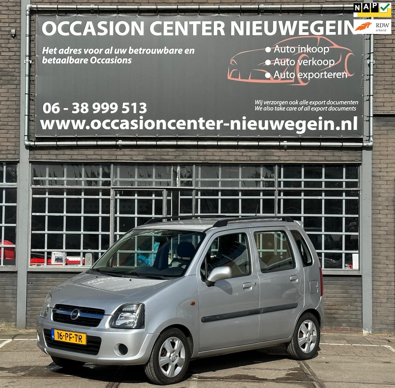 Opel Agila - 1.2-16V Maxx 2004 Grijs 152DKM NAP/Airco/APK! - AutoWereld.nl