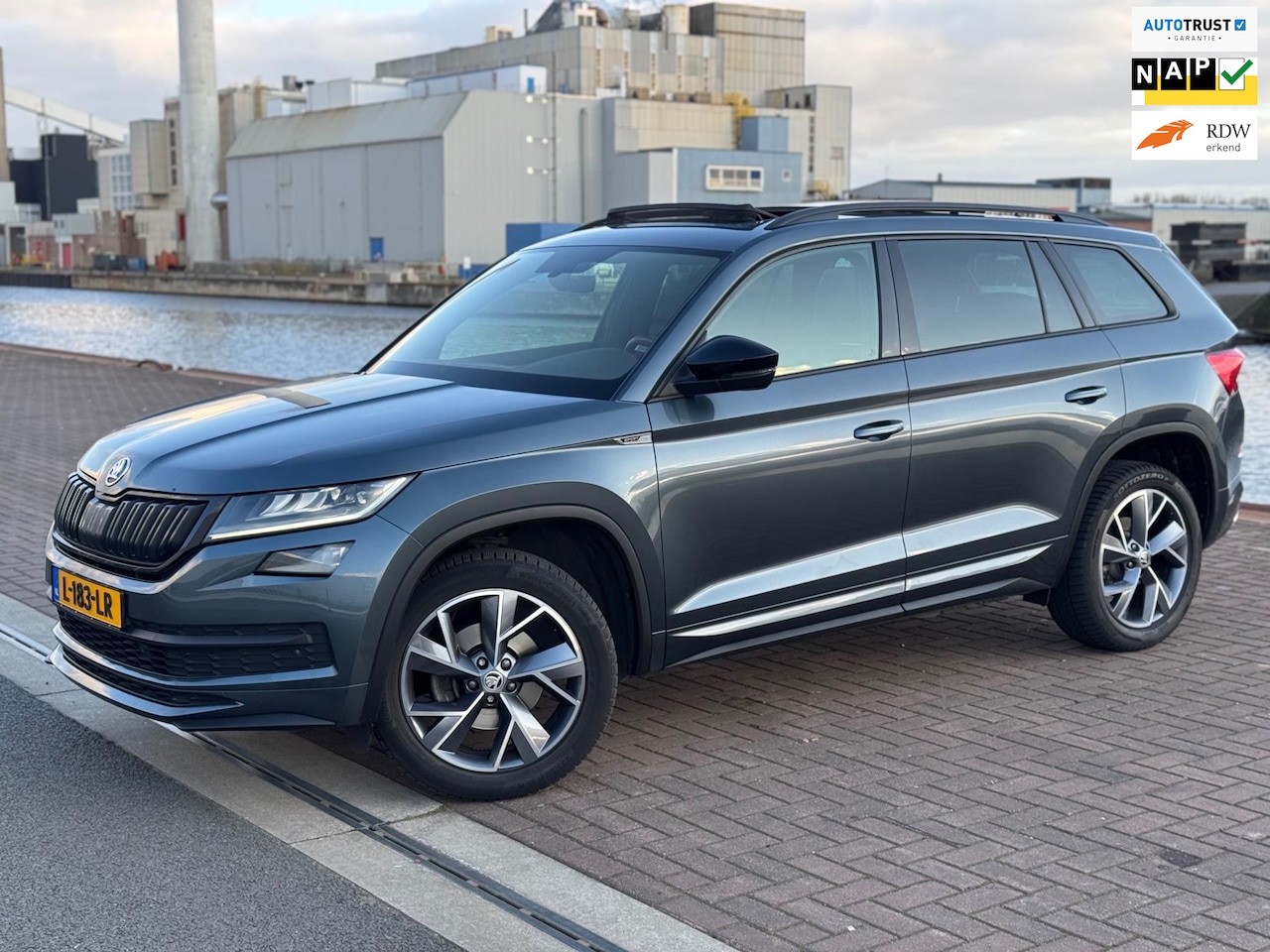 Skoda Kodiaq - 1.5 TSI Sportline Business Pano Trekhaak Canton - AutoWereld.nl