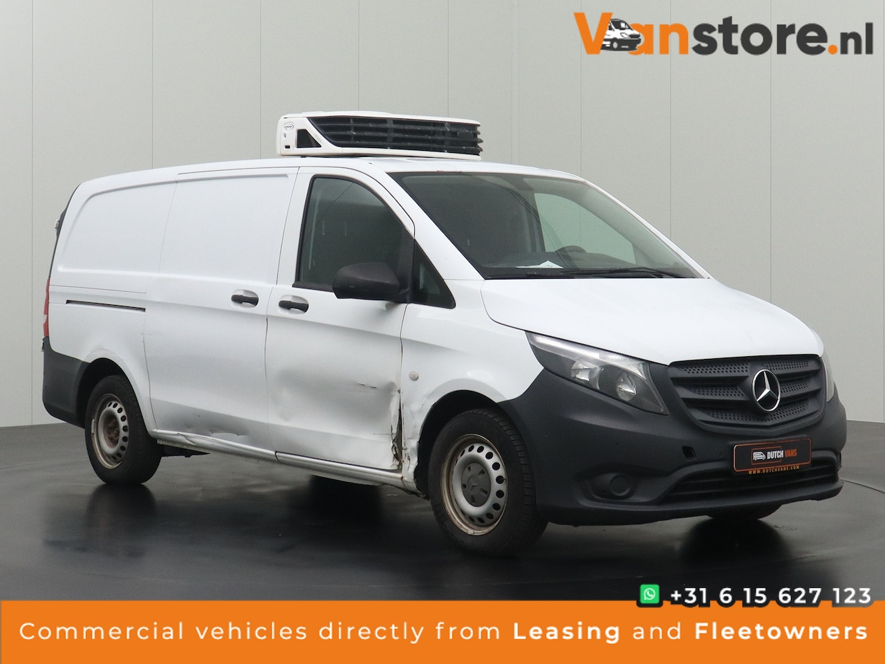 Mercedes-Benz Vito - 114CDI Lang Koel/Vriesauto 12/220V | Airco | Cruise - AutoWereld.nl