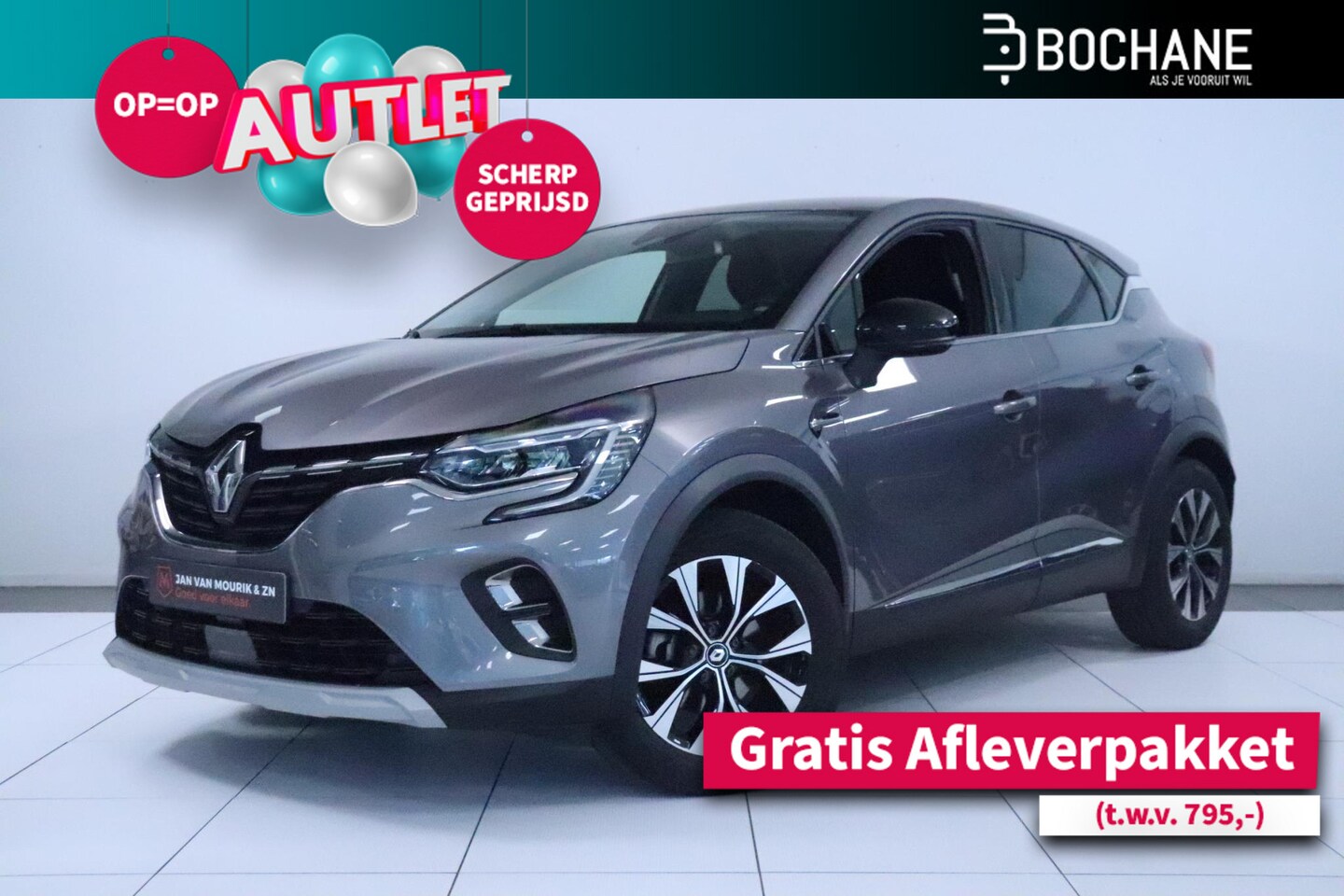 Renault Captur - 1.6 E-Tech Hybrid 145 Techno | Navigatie | Achteruitrijcamera | Cruise Control | - AutoWereld.nl