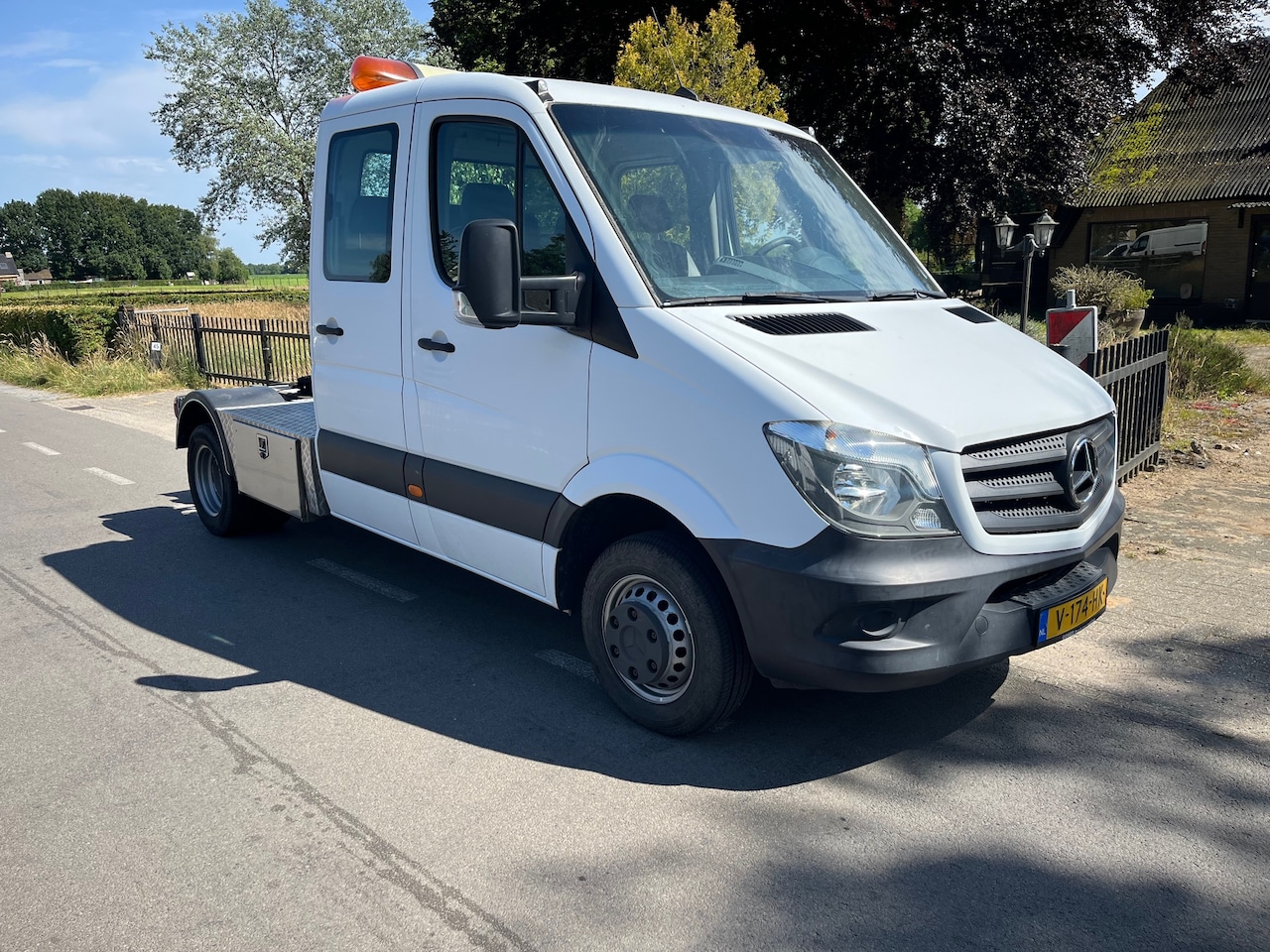 Mercedes-Benz Sprinter - 516 CDI  BE TREKKER DUBBEL CABINE SATTEL - AutoWereld.nl