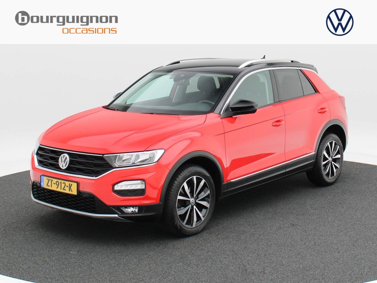 Volkswagen T-Roc - 1.0 TSi Style | Adap. Cruise | ECC | Camera | Privacy | Carplay | Navi | Sensoren | 17 Inc - AutoWereld.nl