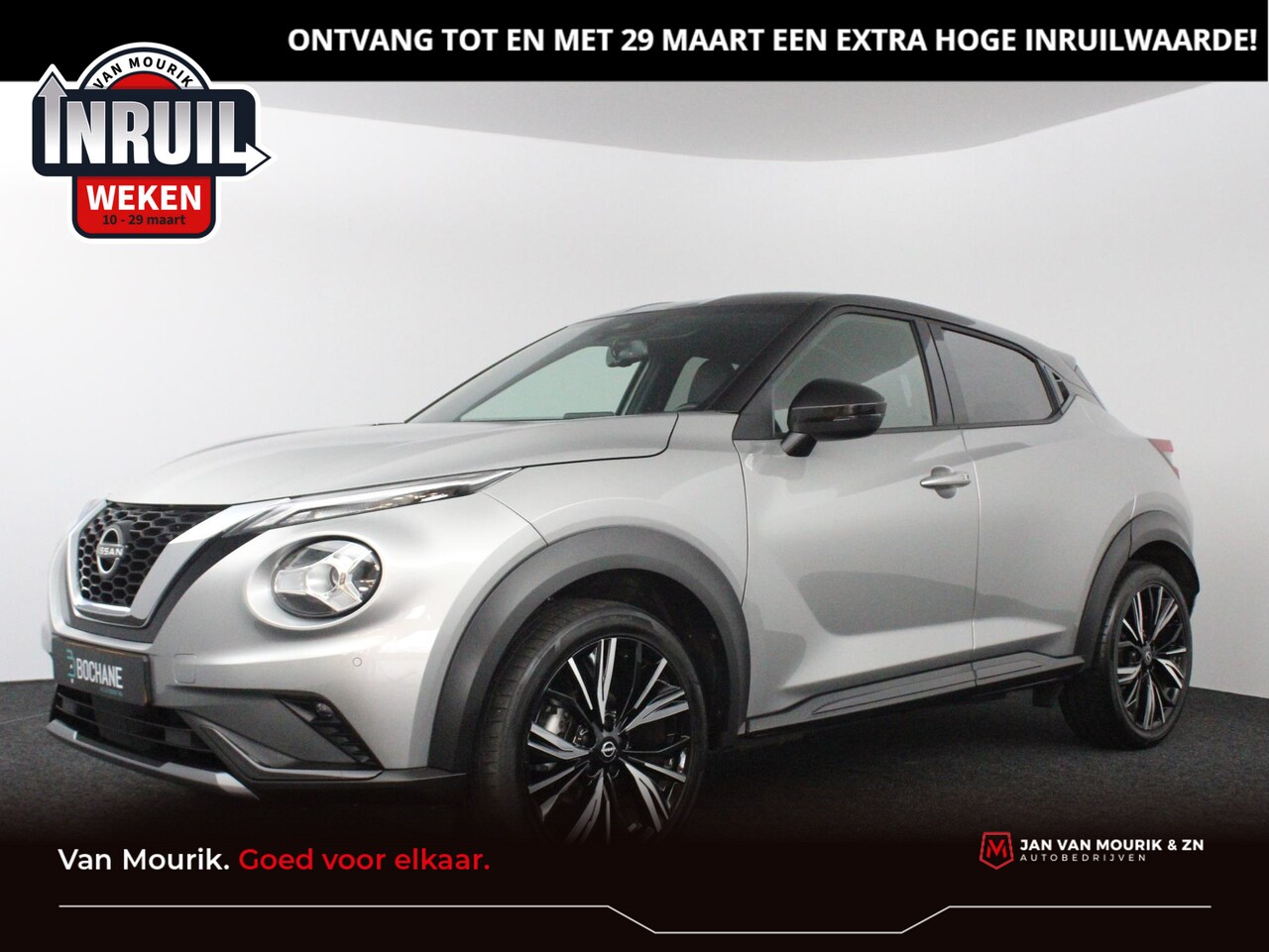 Nissan Juke - 1.0 DIG-T 114 DCT7 N-Design AUTOMAAT / APPLE CARPLAY / CRUISE CONTROL - AutoWereld.nl