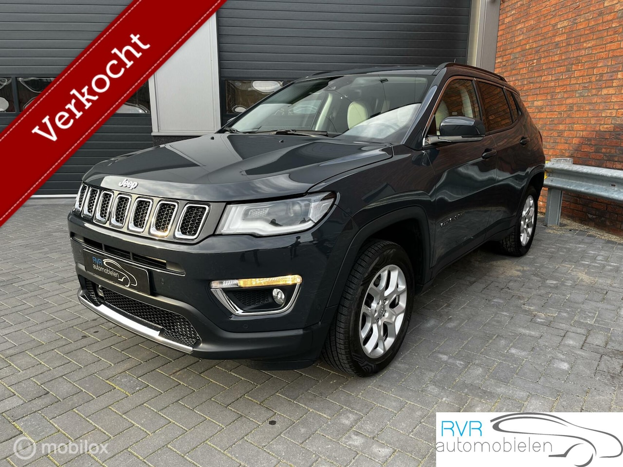 Jeep Compass - 1.4 MultiAir Limited 4x4/LEER/NAVI/CAMERA/170PK - AutoWereld.nl