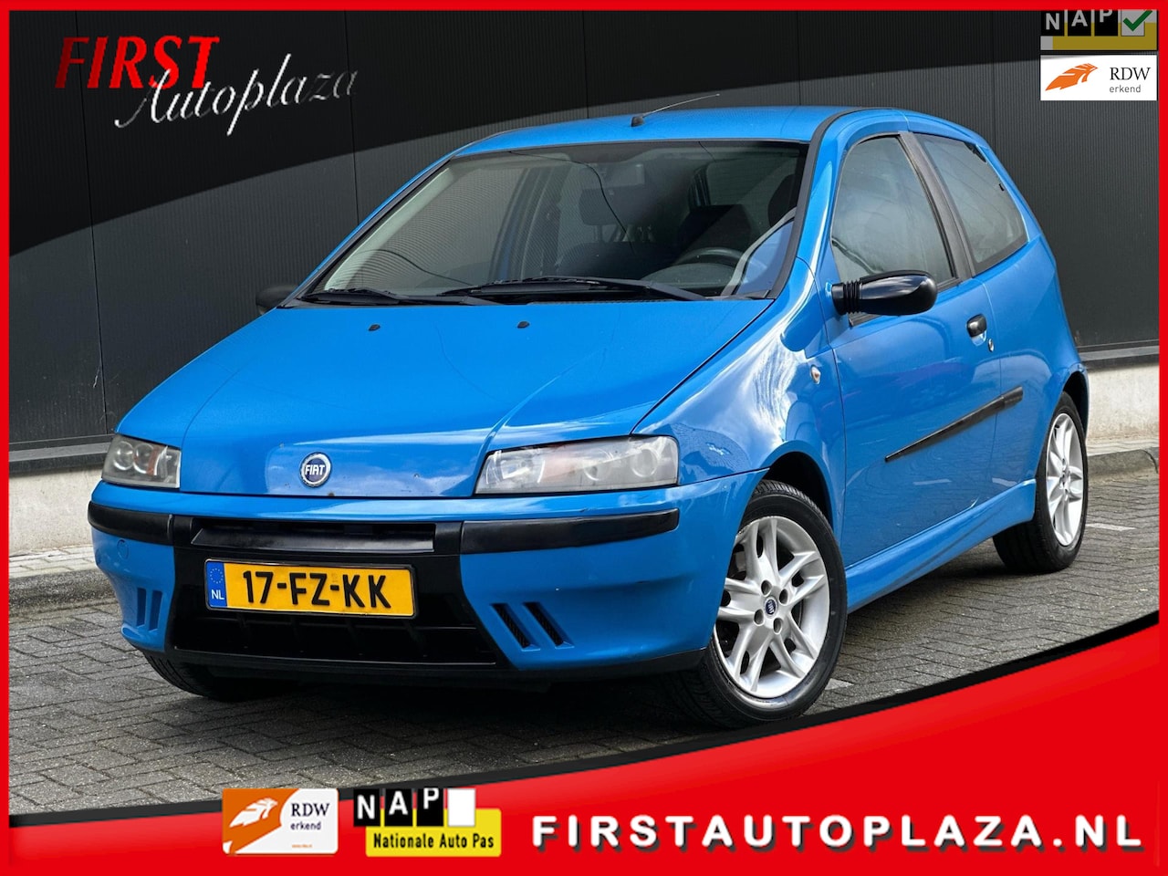 Fiat Punto - 1.2-16V ELX STUURBEKR./6-BAK | NETTE AUTO ! - AutoWereld.nl