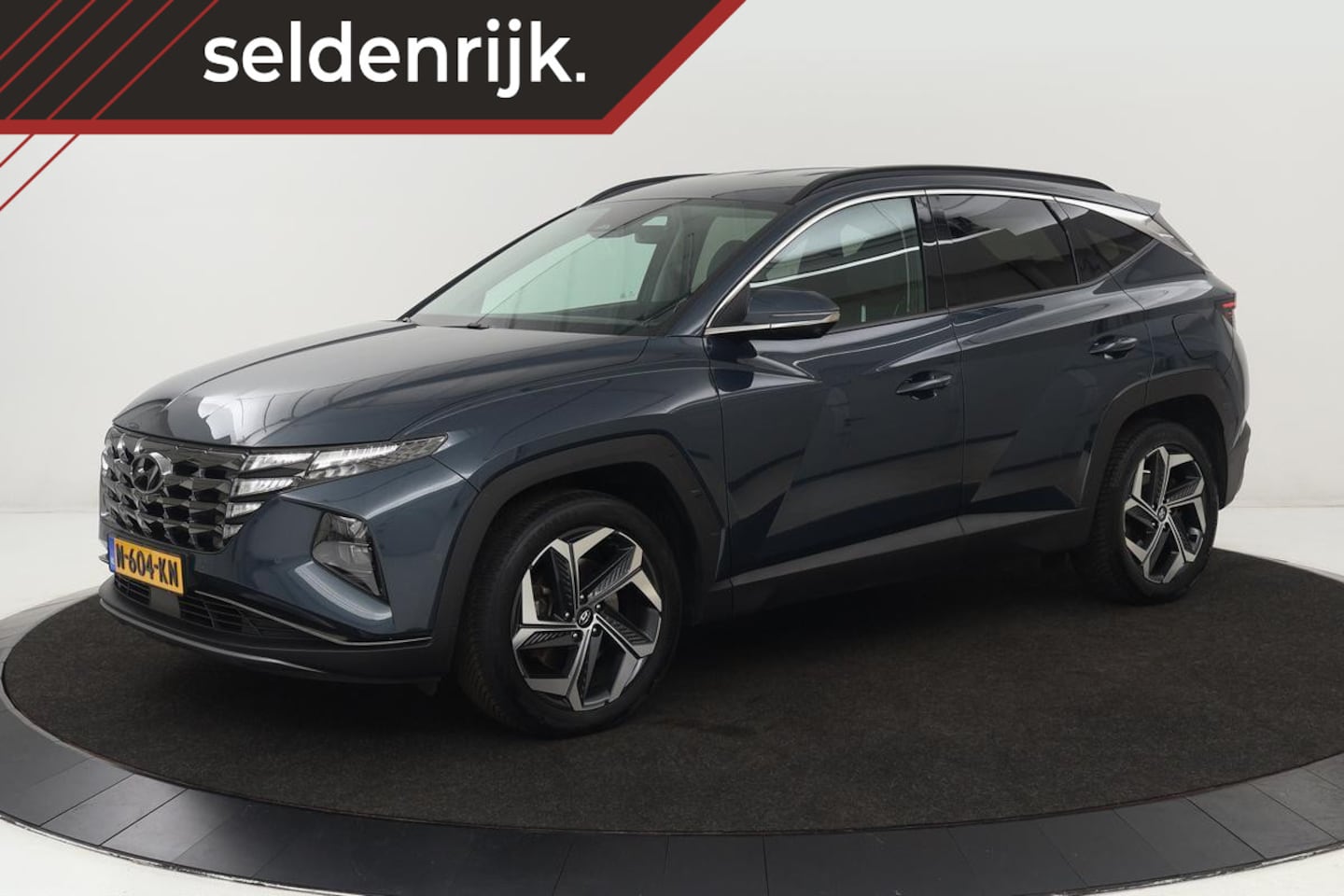 Hyundai Tucson - 1.6 T-GDI HEV Premium | Trekhaak | Leder | Stoelventilatie | 360 camera | Adaptive cruise - AutoWereld.nl