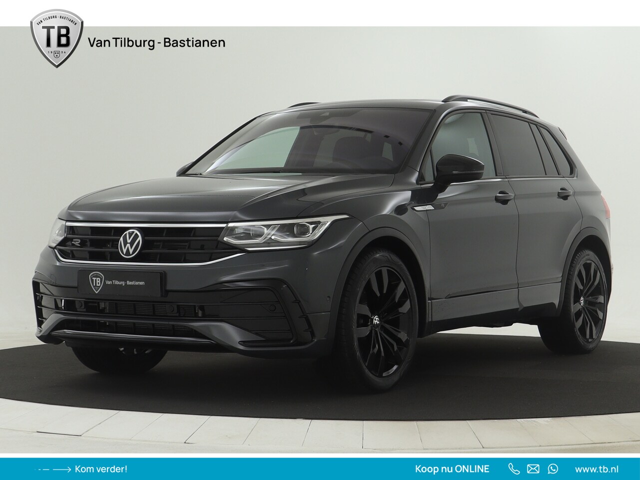 Volkswagen Tiguan - 1.5 150pk TSI R Line Business Panorama Harman Kardon Stoelverwarming Blackstyle - AutoWereld.nl