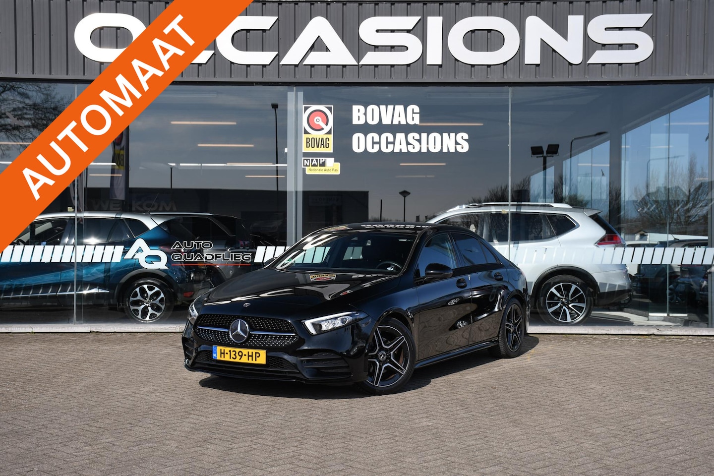 Mercedes-Benz A-klasse - 200 Business AMG 1 EIGENAAR/ 163 PK/ APPLE CARPLAY - AutoWereld.nl