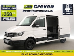 Volkswagen Crafter - 30 2.0 TDI L3H2 177PK 3000KG Trekgew. Automaat DSG Airco Cruise Carplay 2xSchuifdeur Trekh