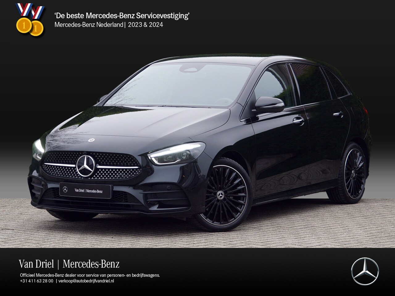 Mercedes-Benz B-klasse - B 250 e AMG Line Night Facelift | Burmester Multibeam Keyless-Go Verwarmd Stuurwiel - AutoWereld.nl