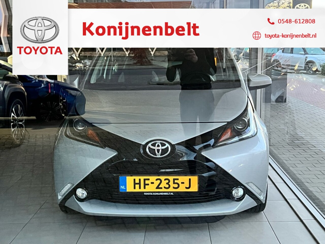 Toyota Aygo - 1.0 VVT-i x-play Automaat 5-deurs - AutoWereld.nl