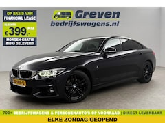 BMW 4-serie Gran Coupé - 418i M-Sport Automaat Camera Clima LED Leder Stoelverwarming Navi Cruise PDC 18''LMV