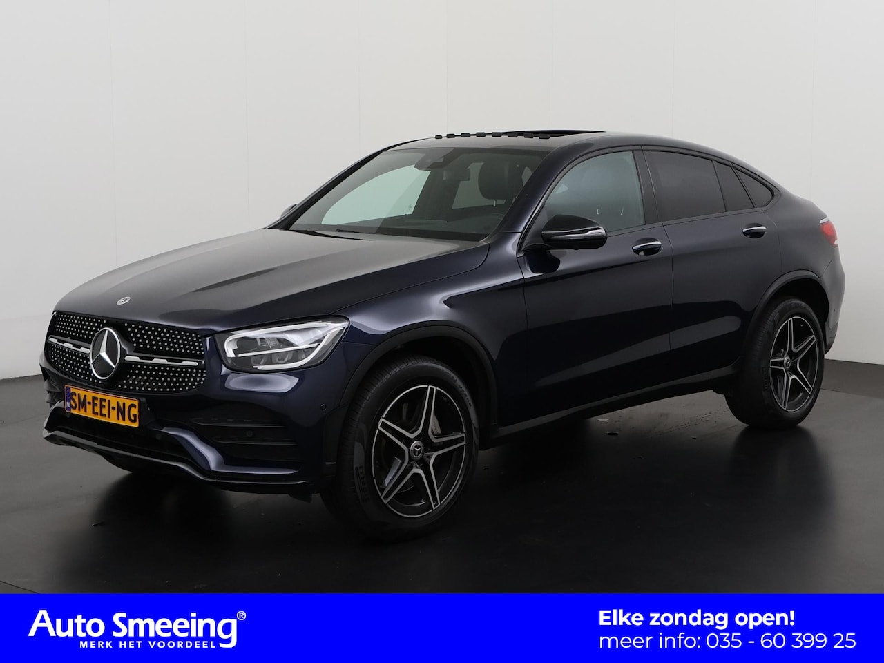 Mercedes-Benz GLC-klasse Coupé - 300e 4MATIC Premium Plus AMG Night | Schuifdak | Leder | Mem stoel | 360 Camera | Zondag O - AutoWereld.nl