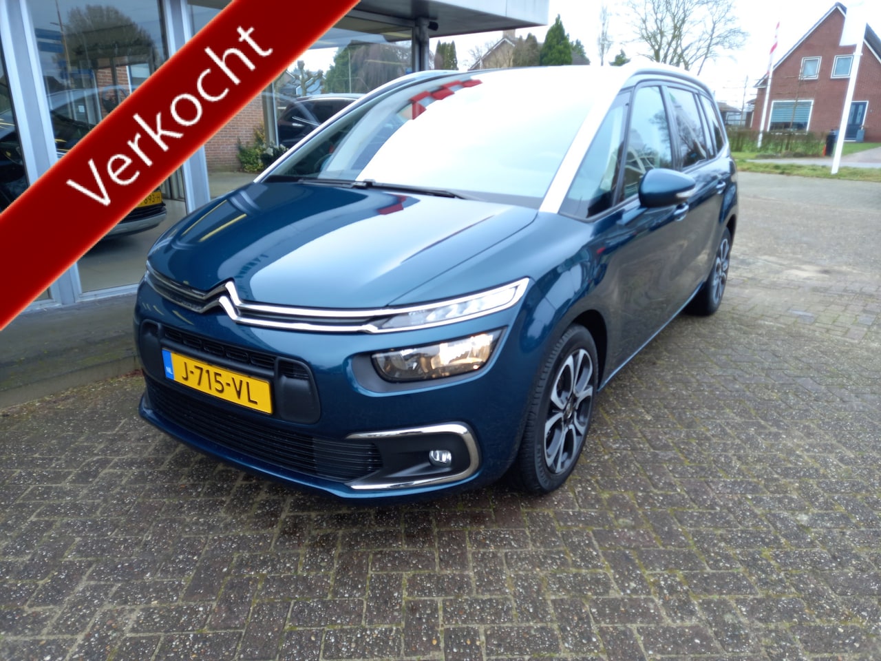 Citroën Grand C4 SpaceTourer - 1.2 PureTech Business Electronische airco , 7 Persoons uitvoering, Stoelverwarming PRIJS R - AutoWereld.nl