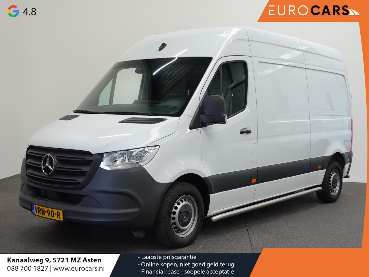 Mercedes-Benz Sprinter - L2H2 Automaat Airco Cruise control  Navigatie Trekhaak Side bars - AutoWereld.nl