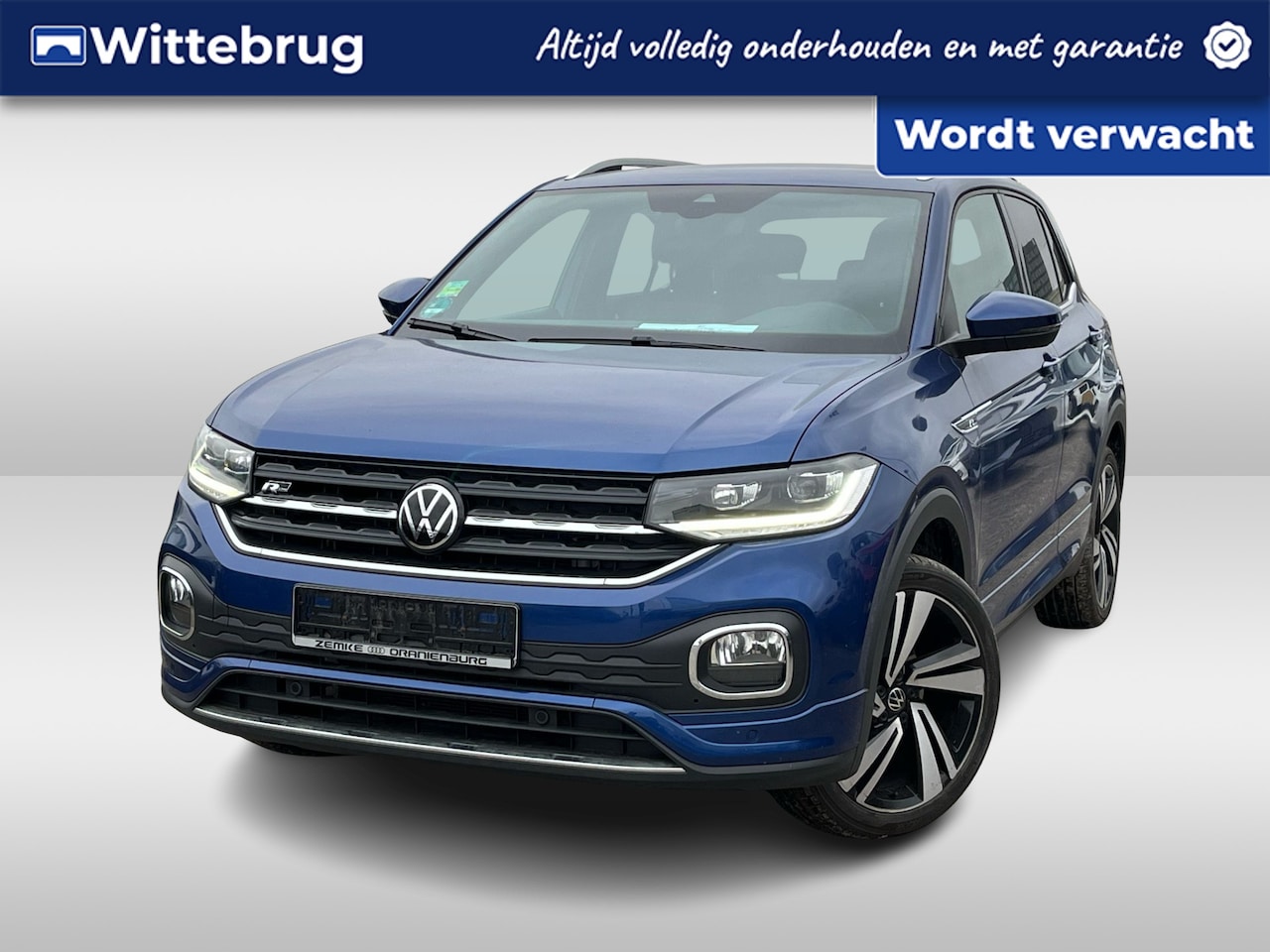 Volkswagen T-Cross - 1.0 TSI R-Line DSG Automaat R-Line in en exterieur / Navigatie / LED / /18"LM Velgen / Par - AutoWereld.nl