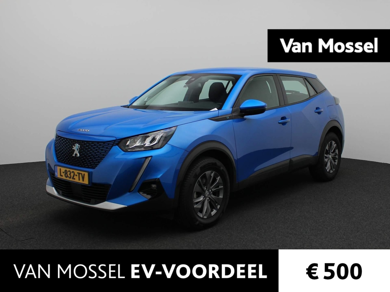 Peugeot e-2008 - EV Blue Lease Active 50 kWh | Automaat | Navigatie | Climate control | Parkeer sensoren | - AutoWereld.nl