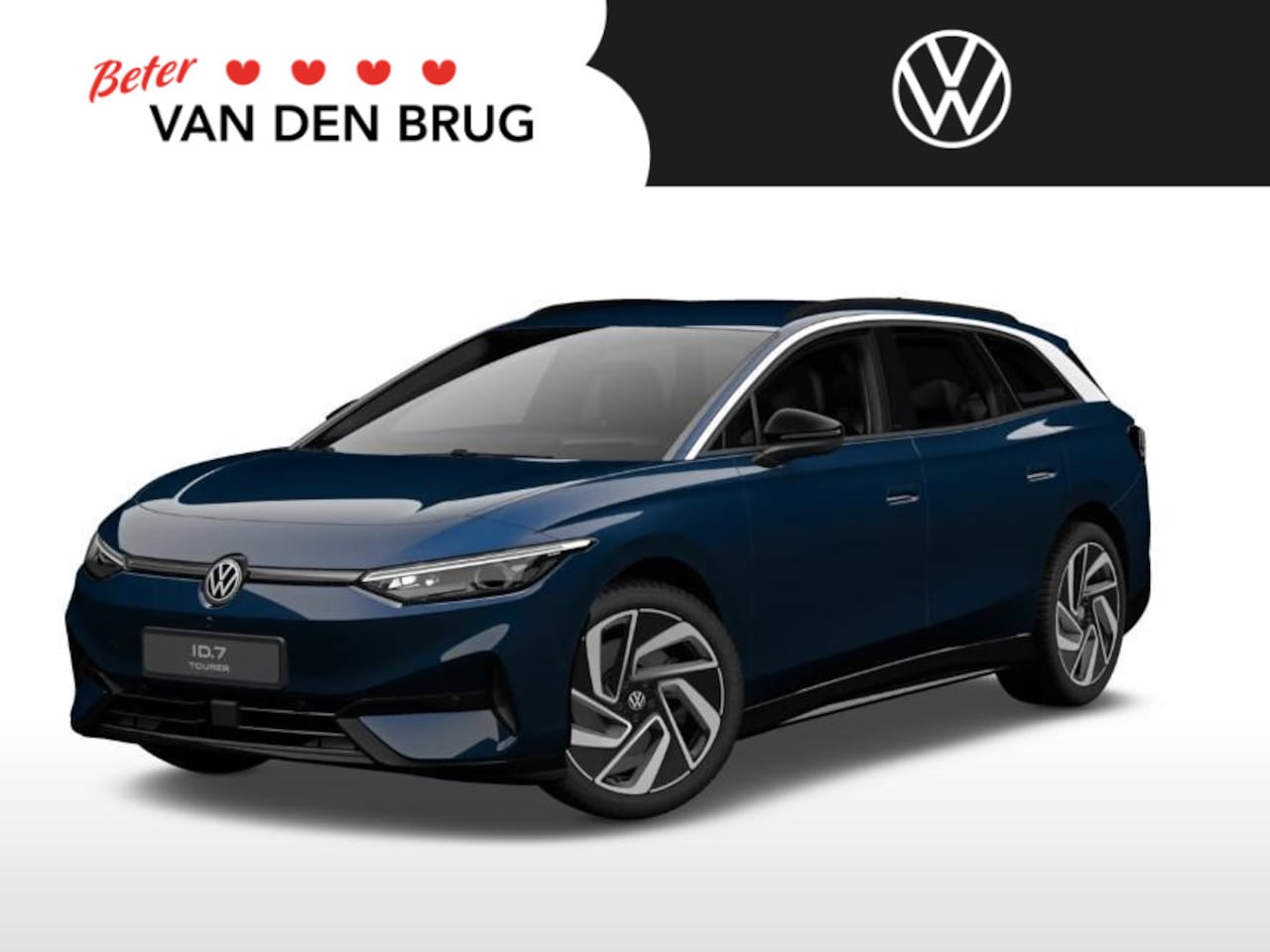 Volkswagen ID.7 Tourer - Pro Business 77 kWh | 286 pk | Led | Navigatie | Trekhaak | 20" inch lm velgen | - AutoWereld.nl