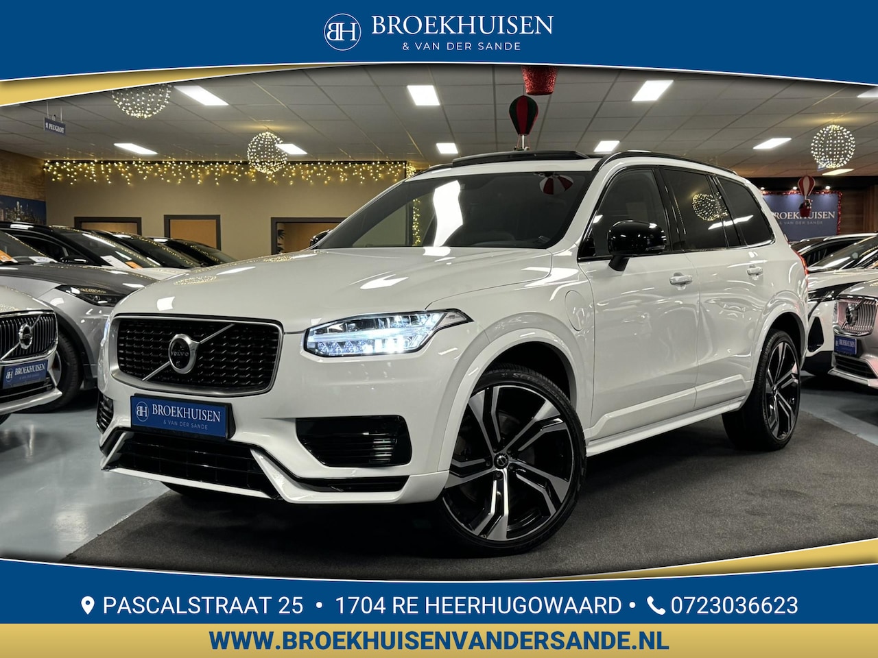 Volvo XC90 - 2.0 T8 Recharge AWD R-Design 390pk Panoramadak / Luchtvering / 360 Camera - AutoWereld.nl