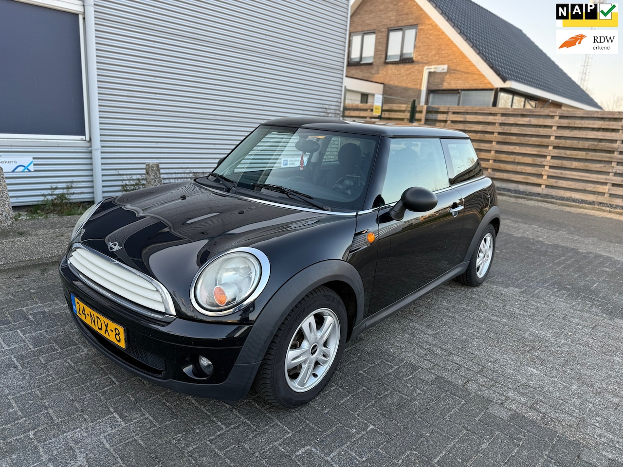 MINI One - Mini 1.6 MINIMALIST Business Line Airco Bj:2010 NAP! - AutoWereld.nl