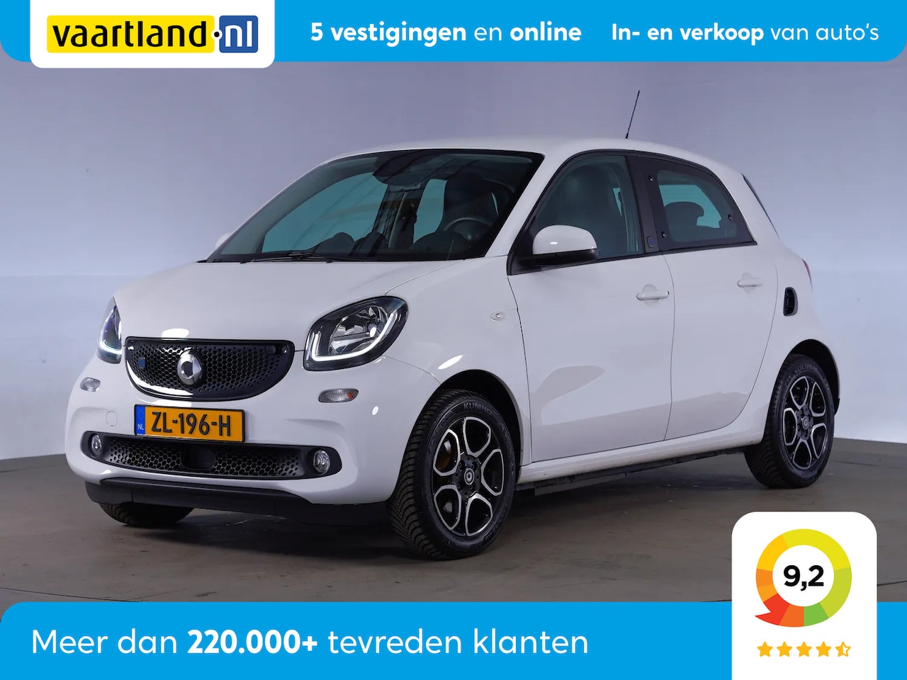 Smart Forfour - EQ Business Solution Aut [ Nav Cam Dab Stoelverwarming ] - AutoWereld.nl