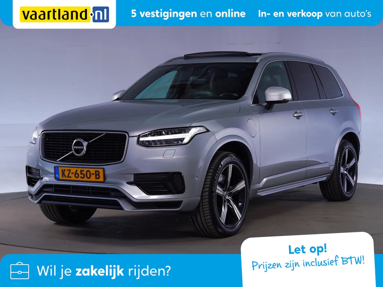 Volvo XC90 - T8 TwinEgine AWD R-design 7pers. [ Panoramadak Leder ] - AutoWereld.nl