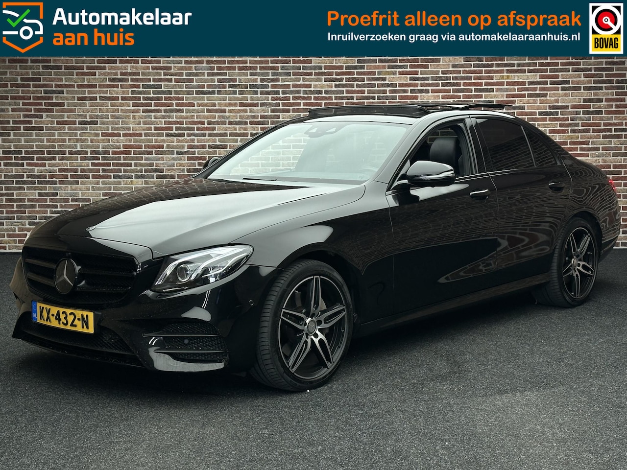 Mercedes-Benz E-klasse - 350 e Lease Edition Prestige Plus AMG-Line Panorama Burmeister - AutoWereld.nl