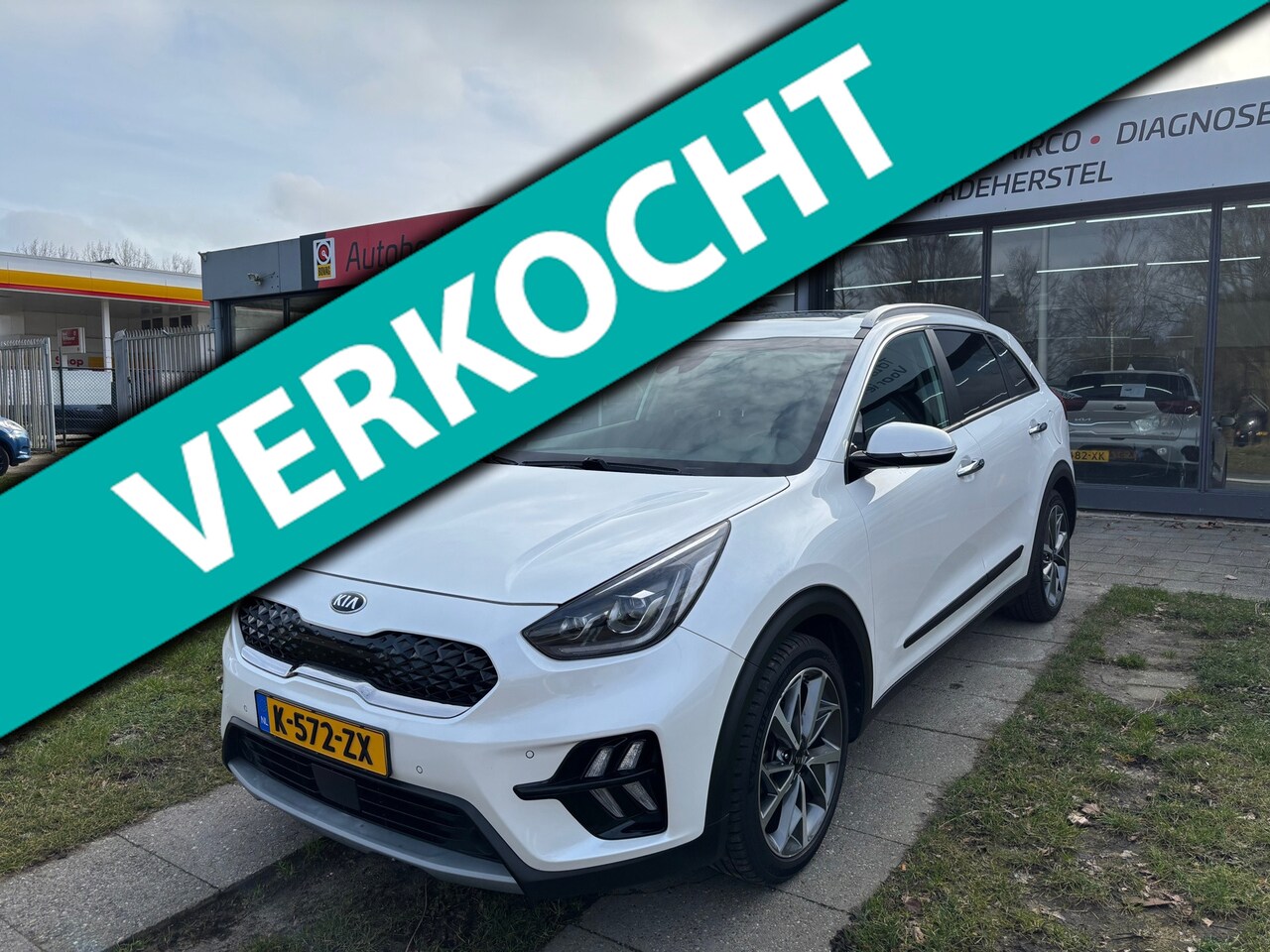 Kia Niro - 1.6 GDi Hybrid ExecutiveLine|12 MND GARANTIE|NAVI|CARPLAY|DAKRAAM|PDC|CRUISE CONTROL - AutoWereld.nl