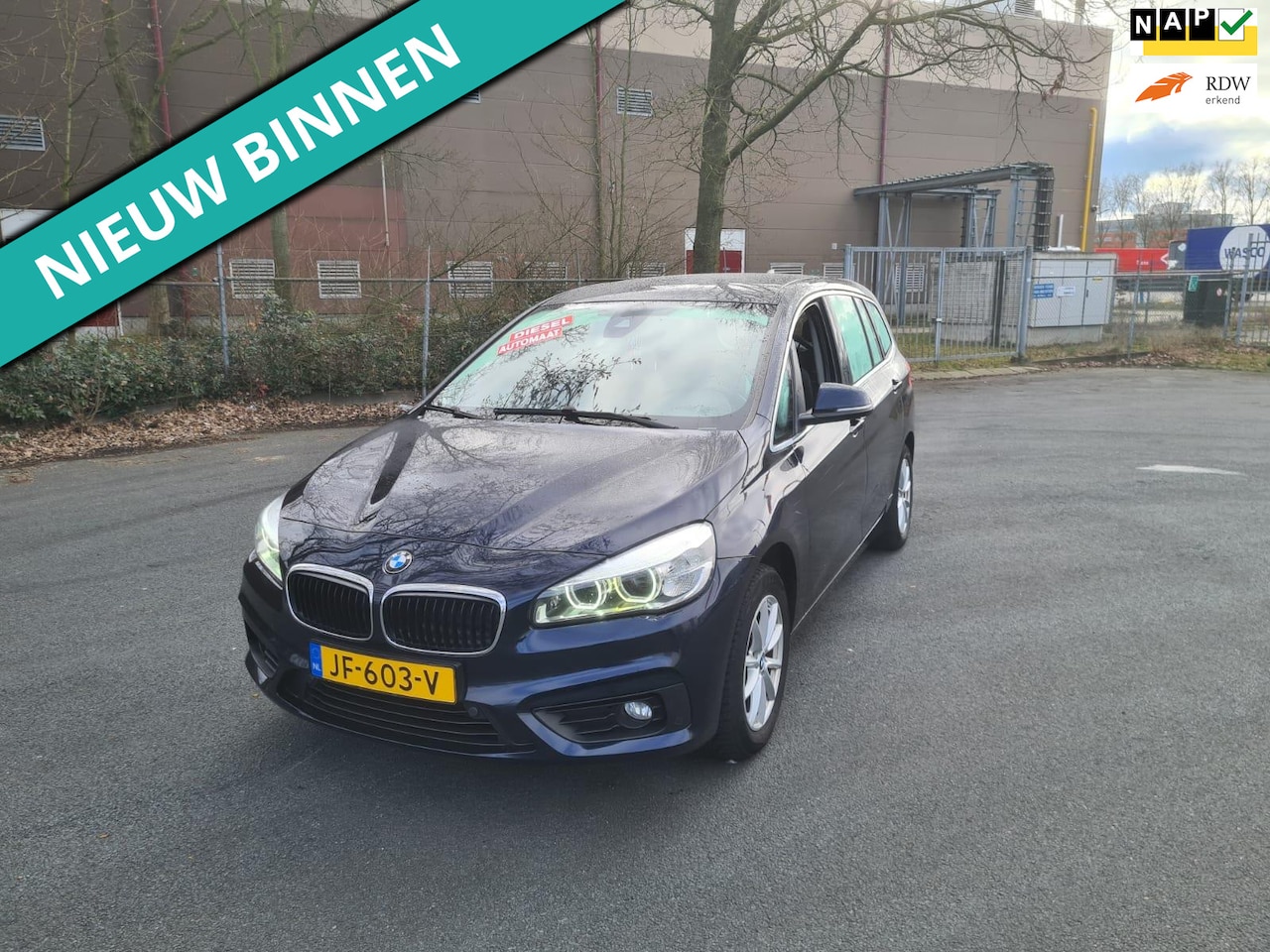 BMW 2-serie Gran Tourer - 216d Corporate Lease Essential LEUKE AUTO RIJDT EN SCHAKELT GOED - AutoWereld.nl