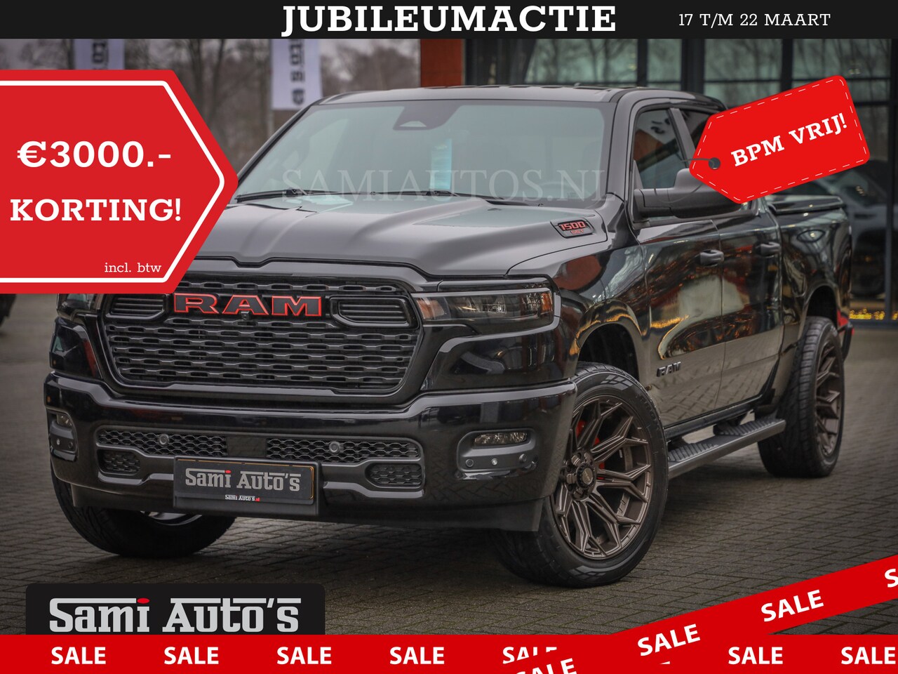 Dodge Ram Pick Up - GEEN MEERPRIJS | 2025 | 6 PERSOONS | HURRICANE 420PK 636 Nm | PRIJS MET LPG EN GARANTIE | - AutoWereld.nl