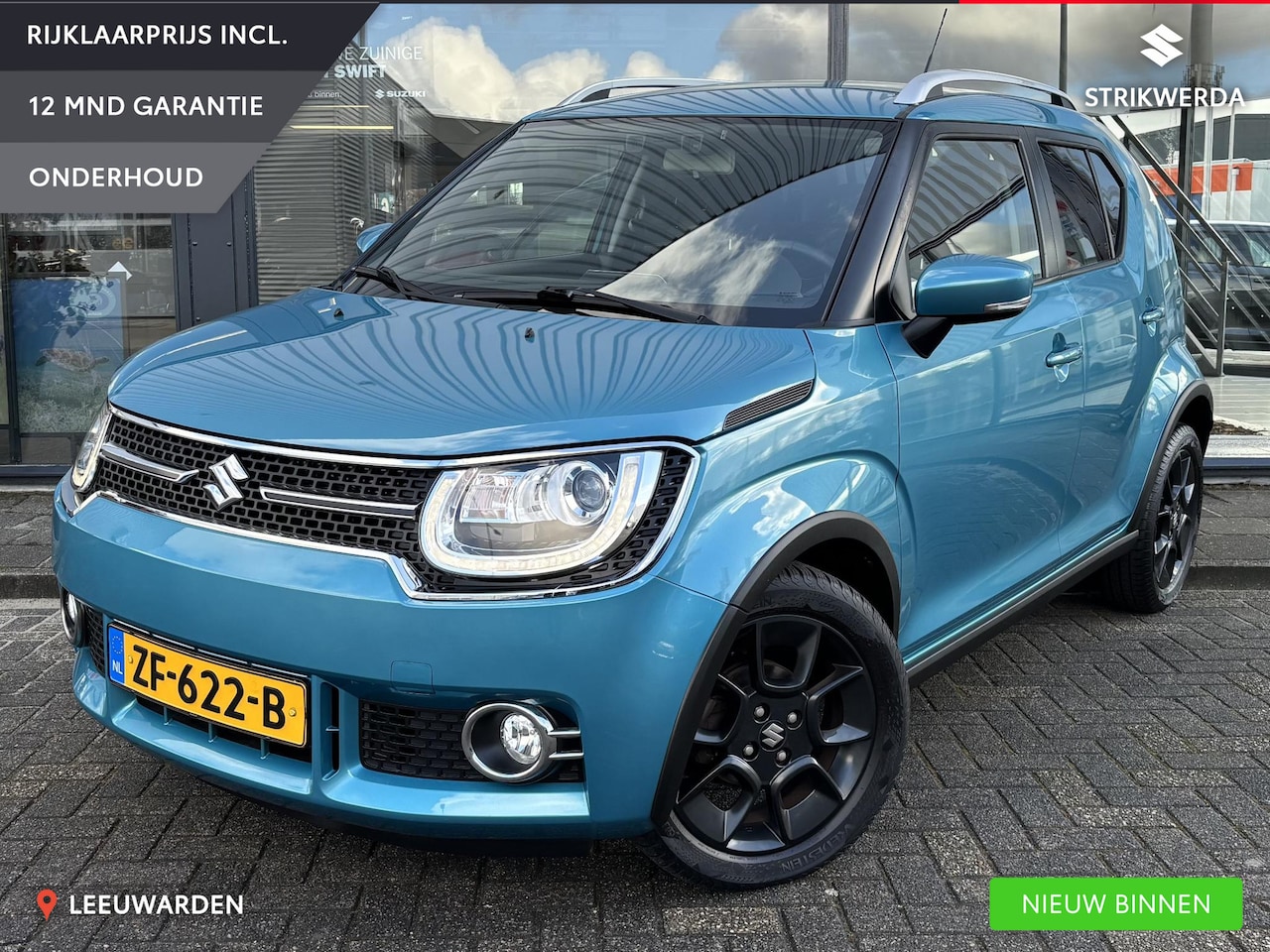 Suzuki Ignis - 1.2 Smart Hybrid Stijl Clima/Cruise/Allseasonbanden - AutoWereld.nl