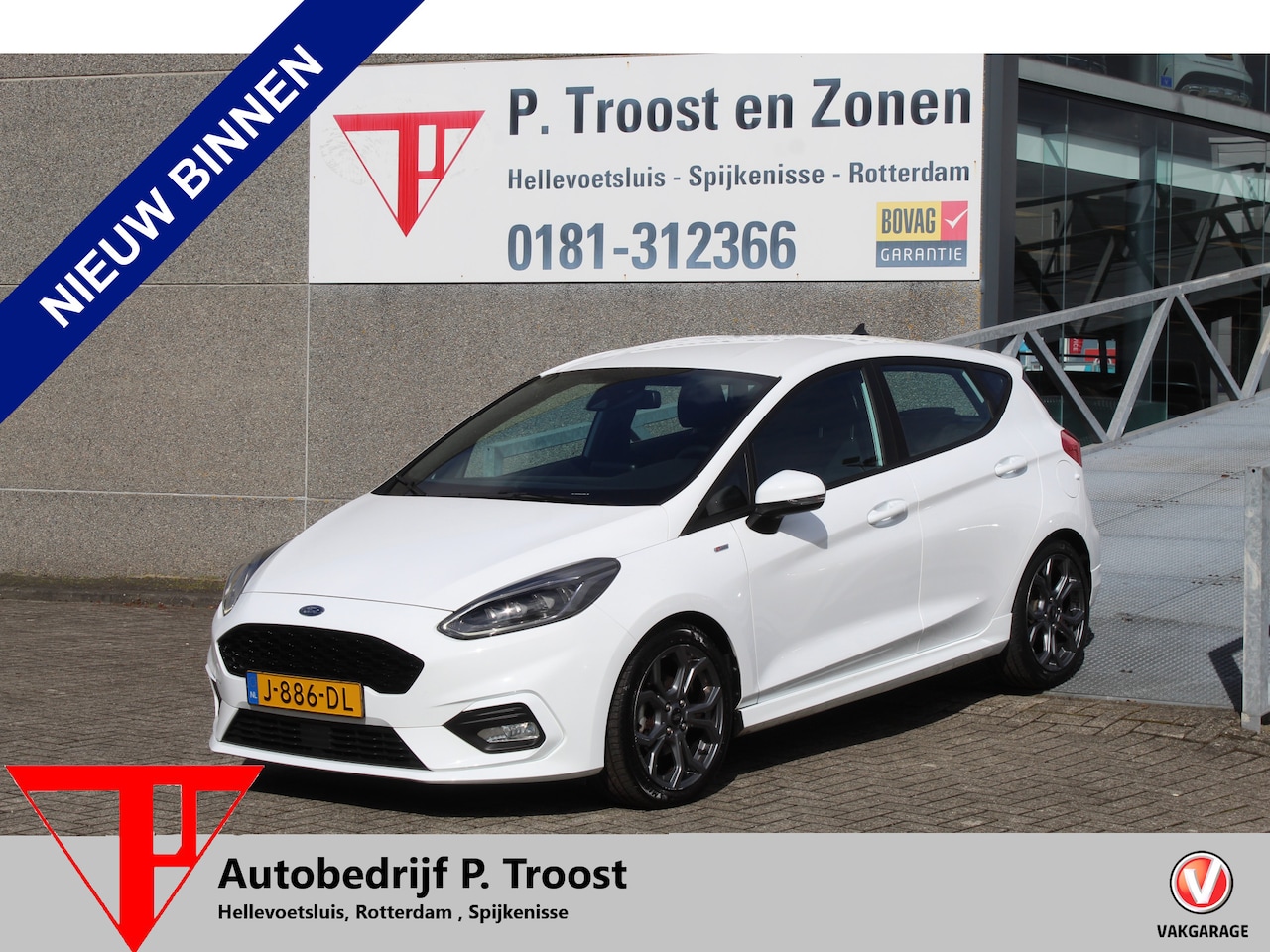 Ford Fiesta - 1.0 EcoBoost ST-Line Navigatie/Apple carplay/Parkeersensoren/Airco/Bluetooth/Cruise contro - AutoWereld.nl